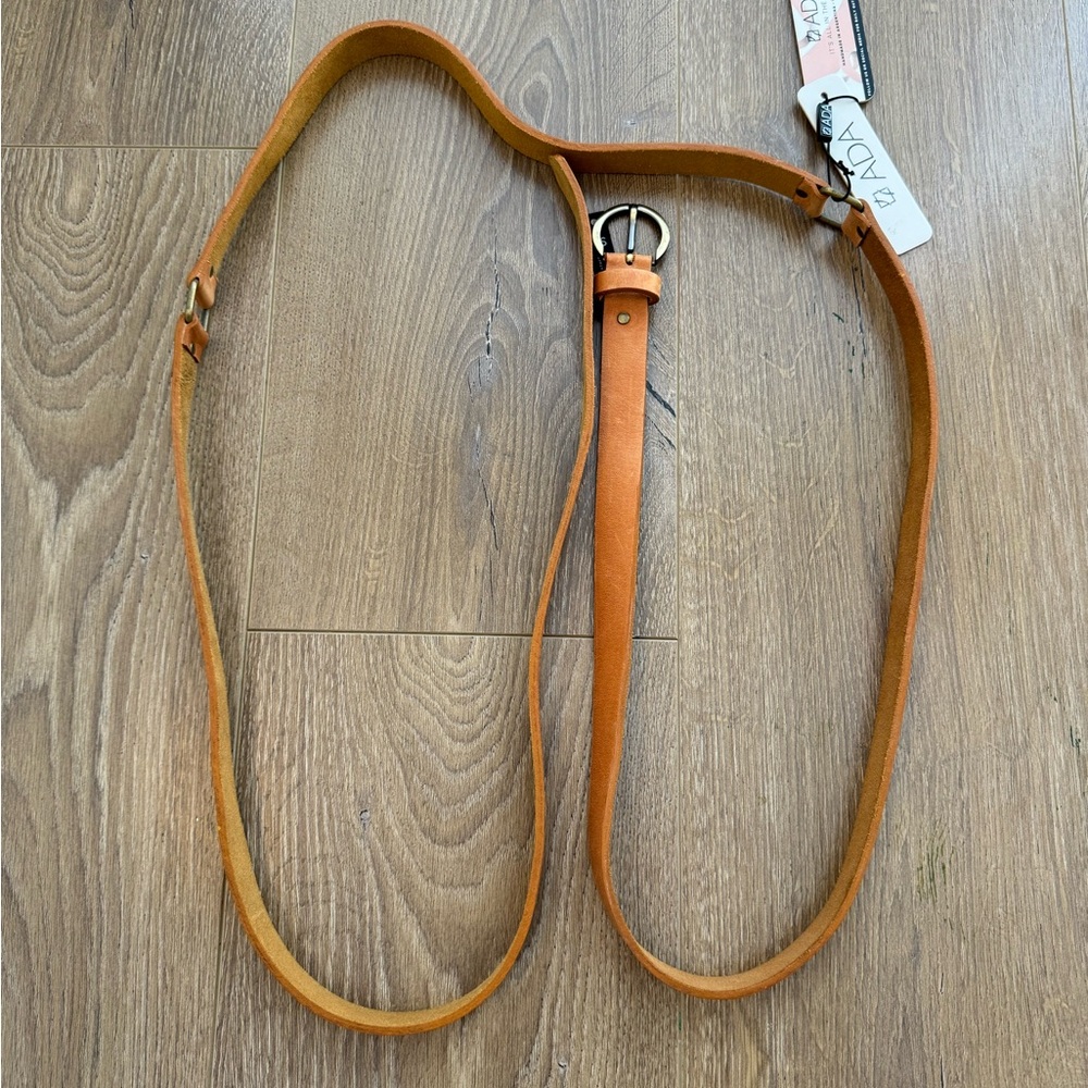 ADA real leather belt